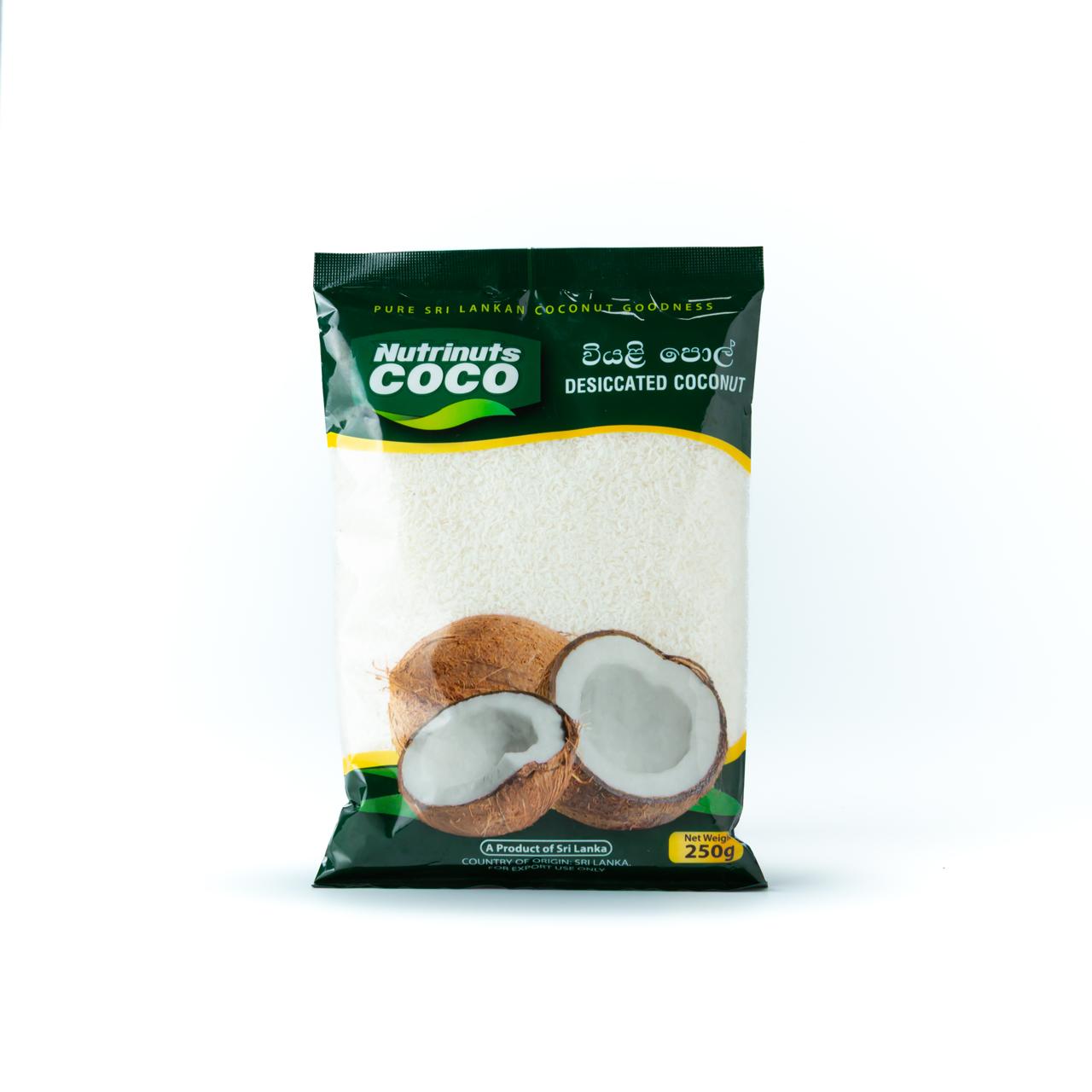 Desiccated Coconut Fine Grade - 250g Pack